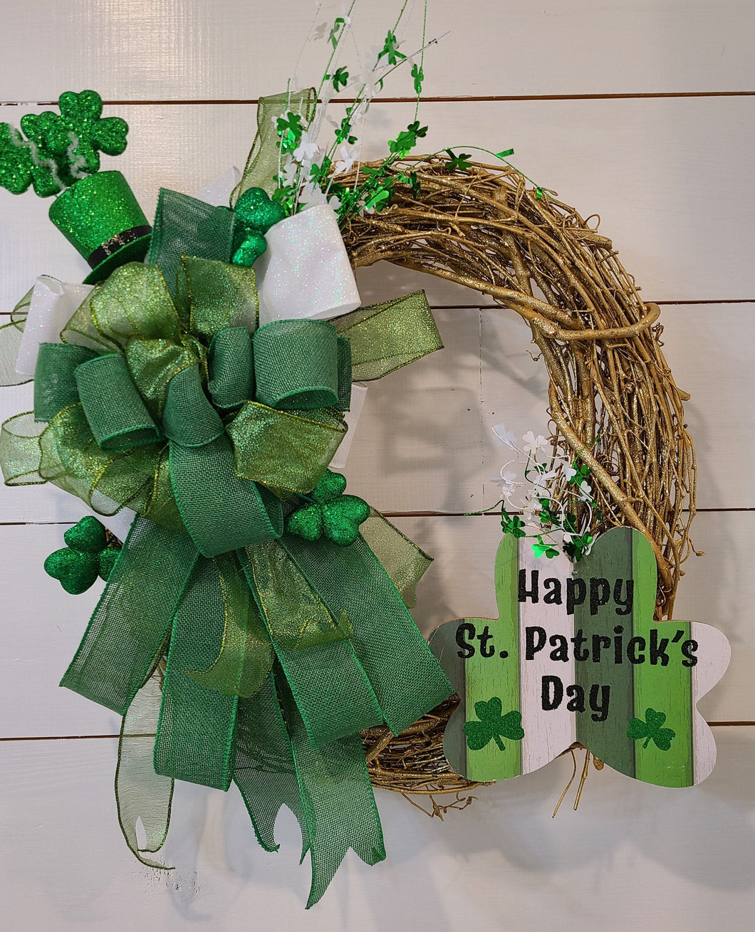 St. Patrick's Day Wreath